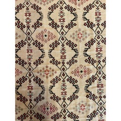 1920 Antique Patterned Flat Weave Kilim