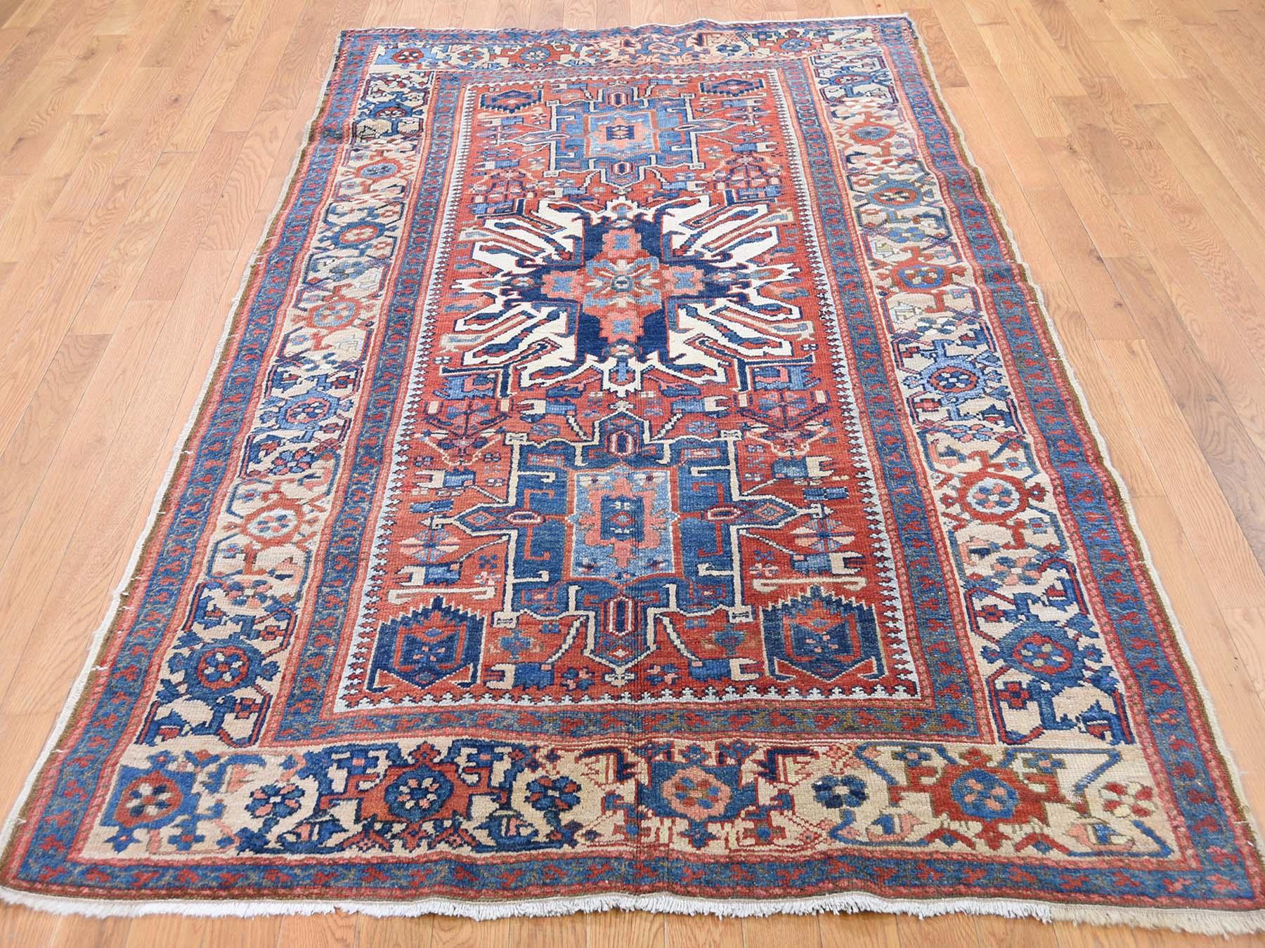 This is a genuine hand knotted oriental rug. It is not hand tufted or machine made rug. Our entire inventory is made of either hand knotted or handwoven rugs.

Bring life to your home with this admirable hand knotted Orange Northeast,is an