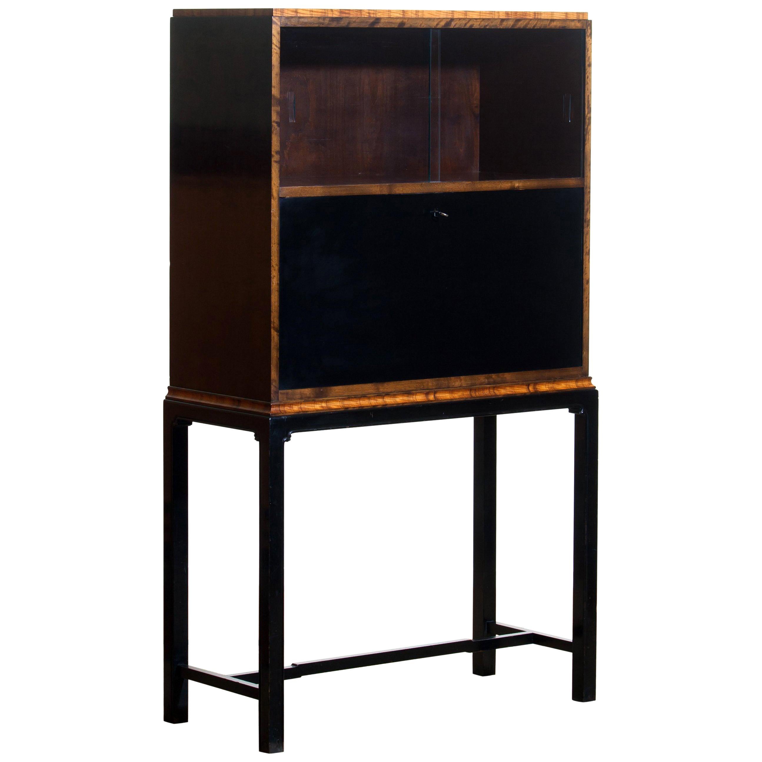 Early 20th Century 1920, Art Deco Secretaire/High Boy by Axel Einar Hjorth for Nordiska Kompaniet