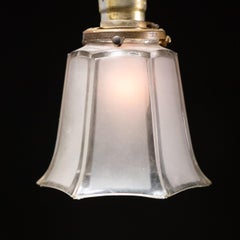 1920 brass pair of sconce lights