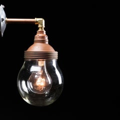 1920 Cobre Industrial Apliques de Benjamin Lighting Co.