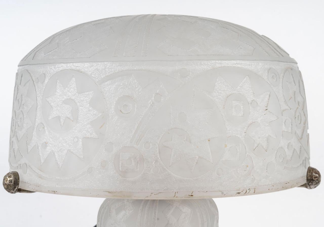 20th Century 1920 -DAUM Nancy France Table lamp For Sale