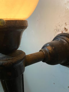1920 Exterior Cast Iron Sconce Lights
