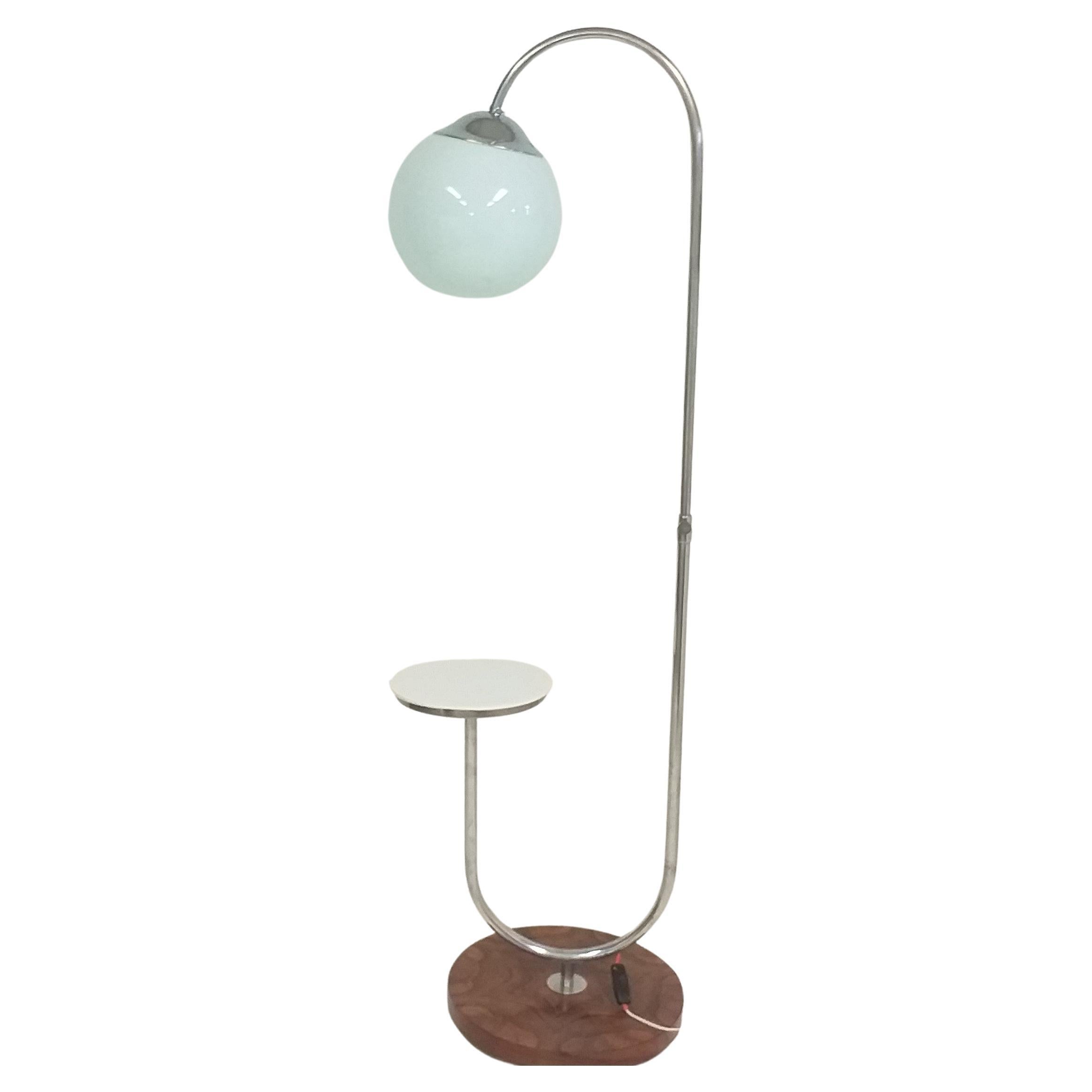 1920 Floor Lamp Halabala, Functionalism, Czechoslovakia For Sale