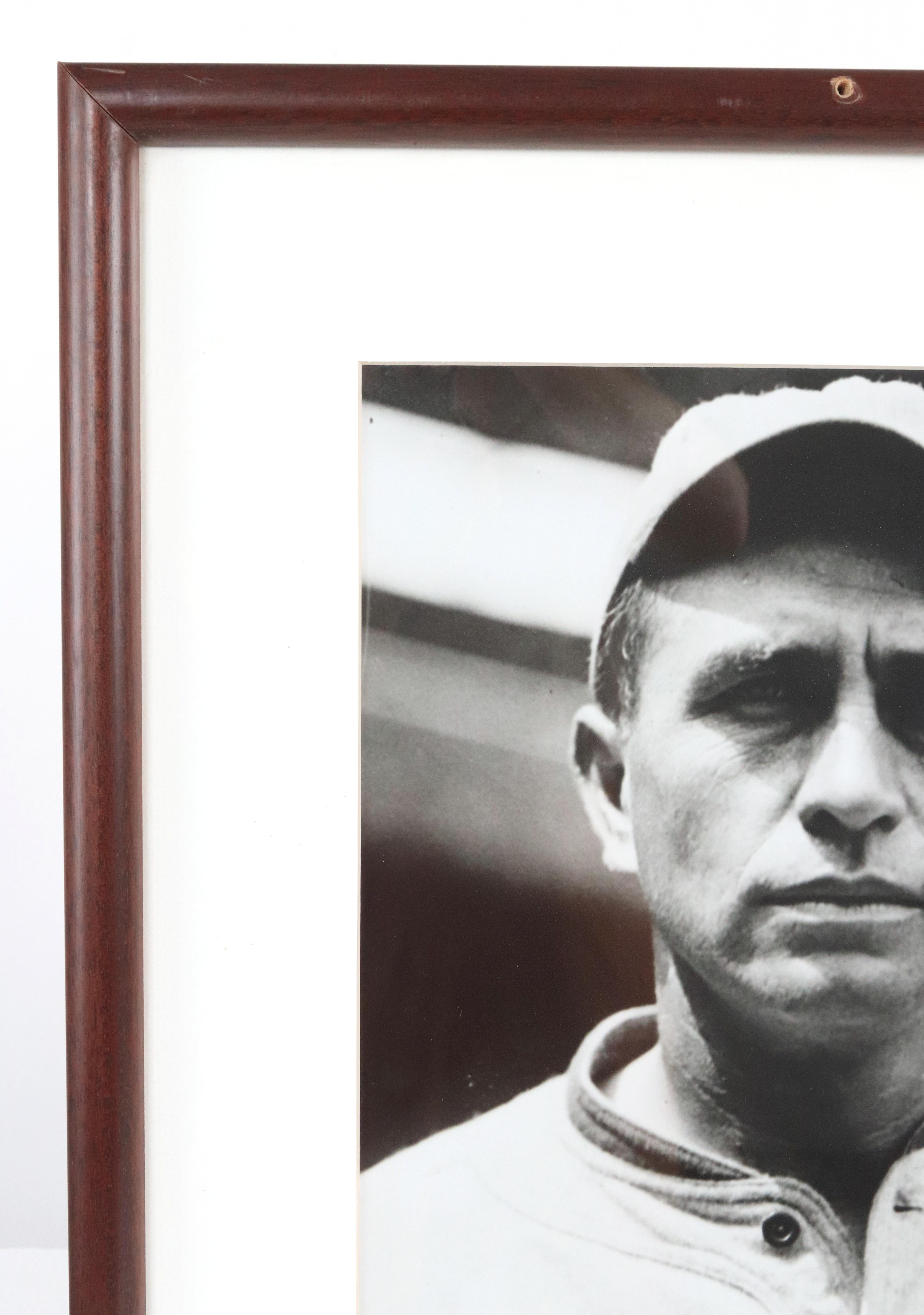 1920 Framed Baseball Player Harry Hooper Photograph In Good Condition For Sale In New York, NY