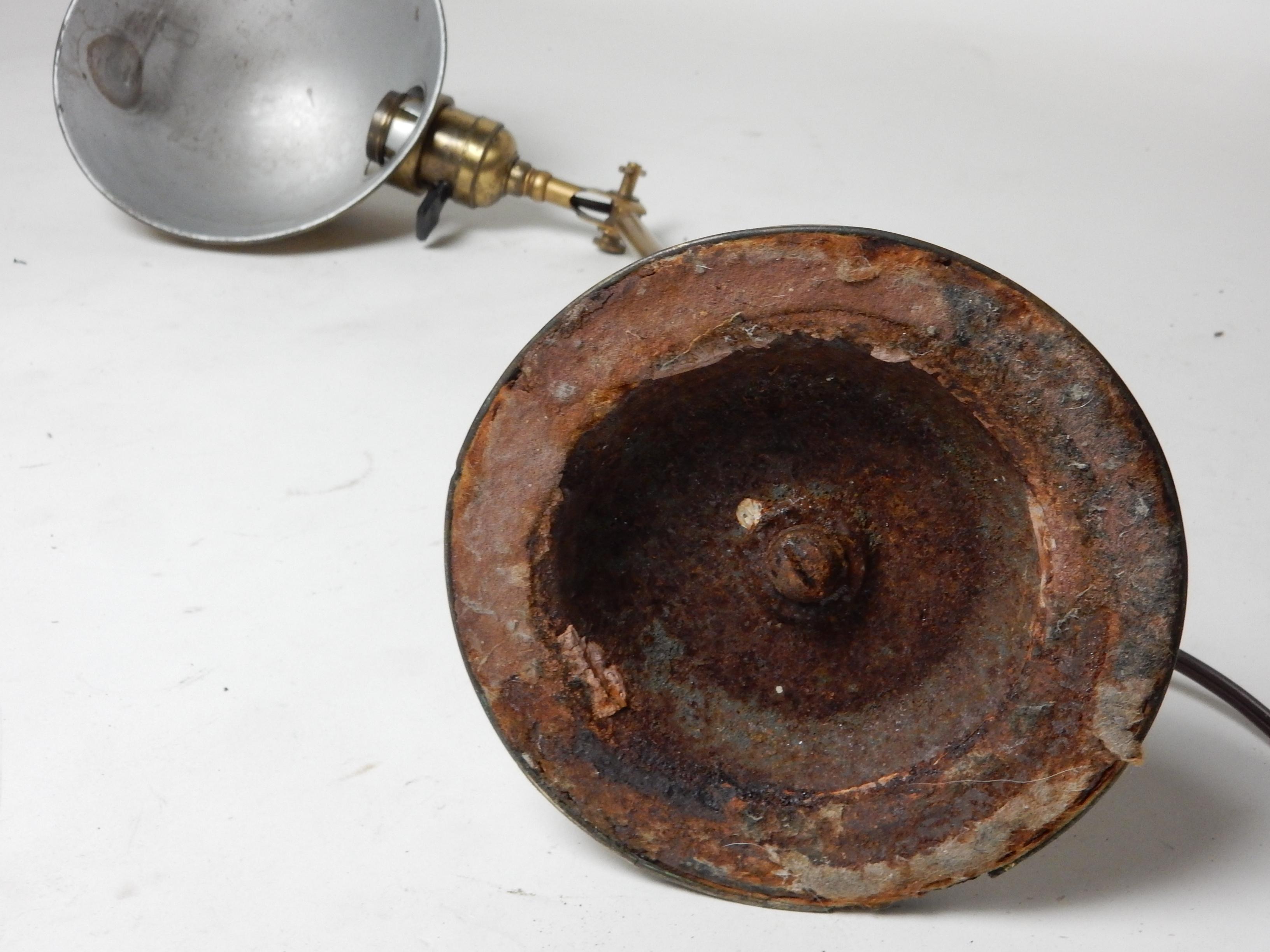 1920 Machine age Industrial Faries Desk Lamp For Sale 2