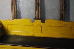 1920 Mennonite Sleep Bench in Original Paint