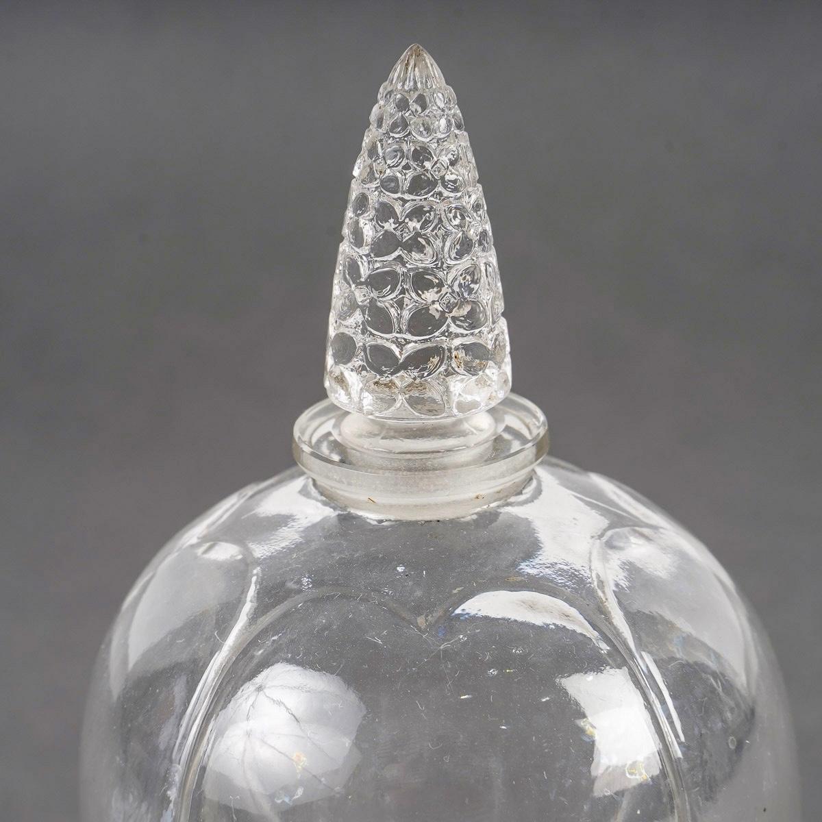 Francese 1920 René Lalique - Bottiglia di profumo Premier Oui  Vetro per Aris in vendita