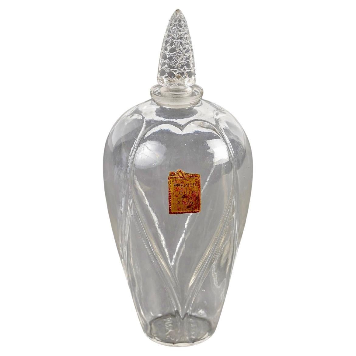 1920 René Lalique - Perfume Bottle Premier Oui  Glass For Arys