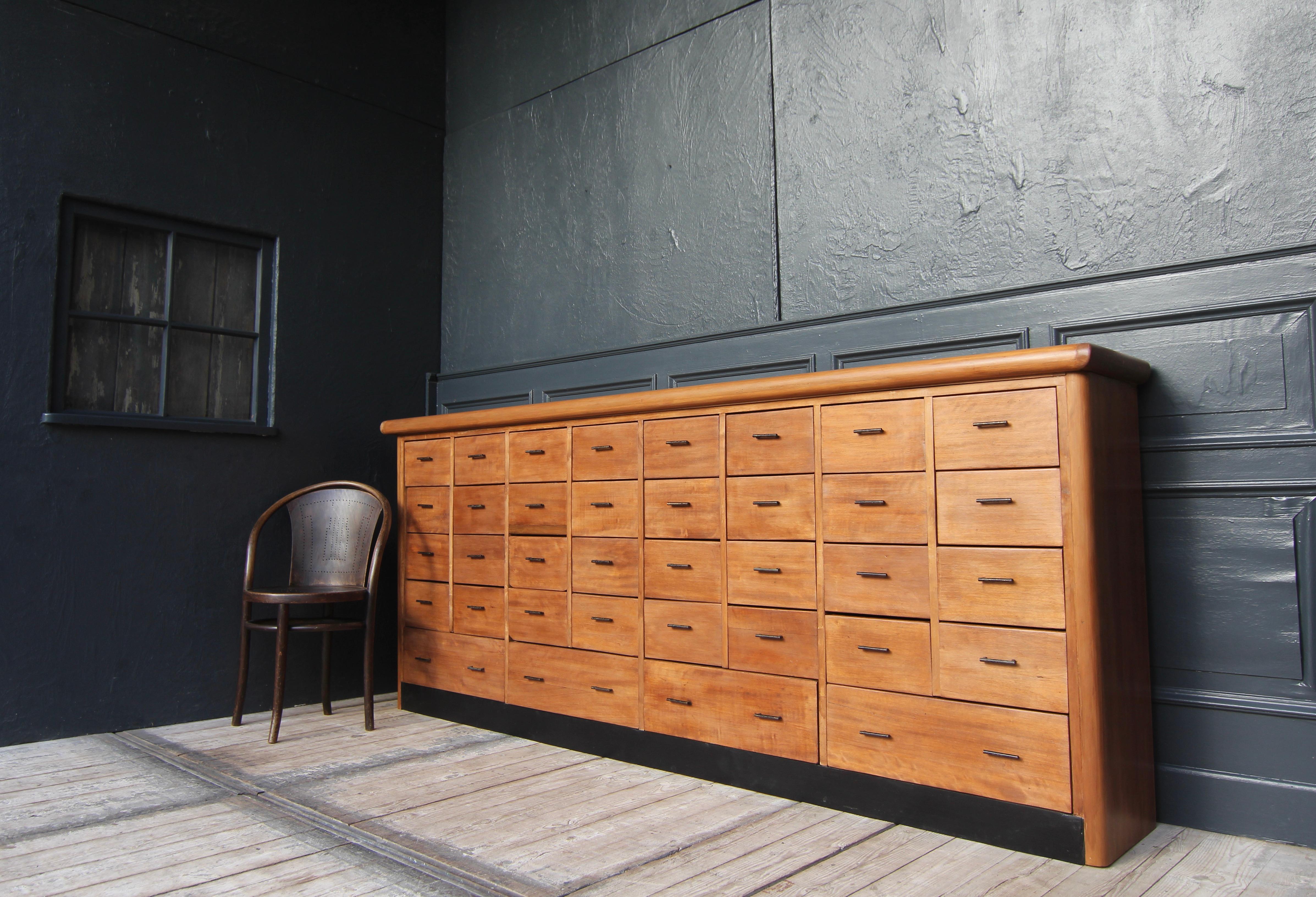 Art Deco 1920´s Bank of Drawers For Sale