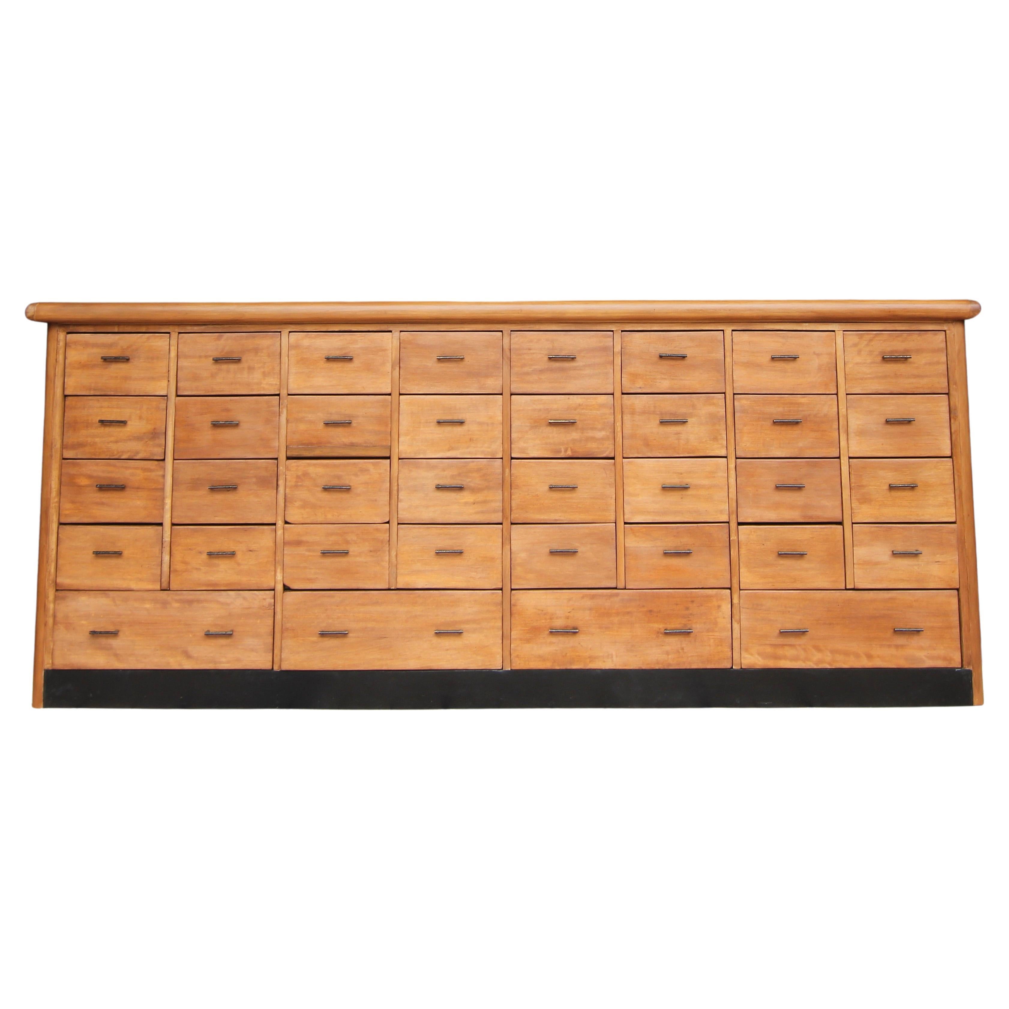 1920´s Bank of Drawers For Sale