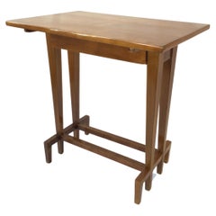 Used 1920s Walnut Architectural Side Table