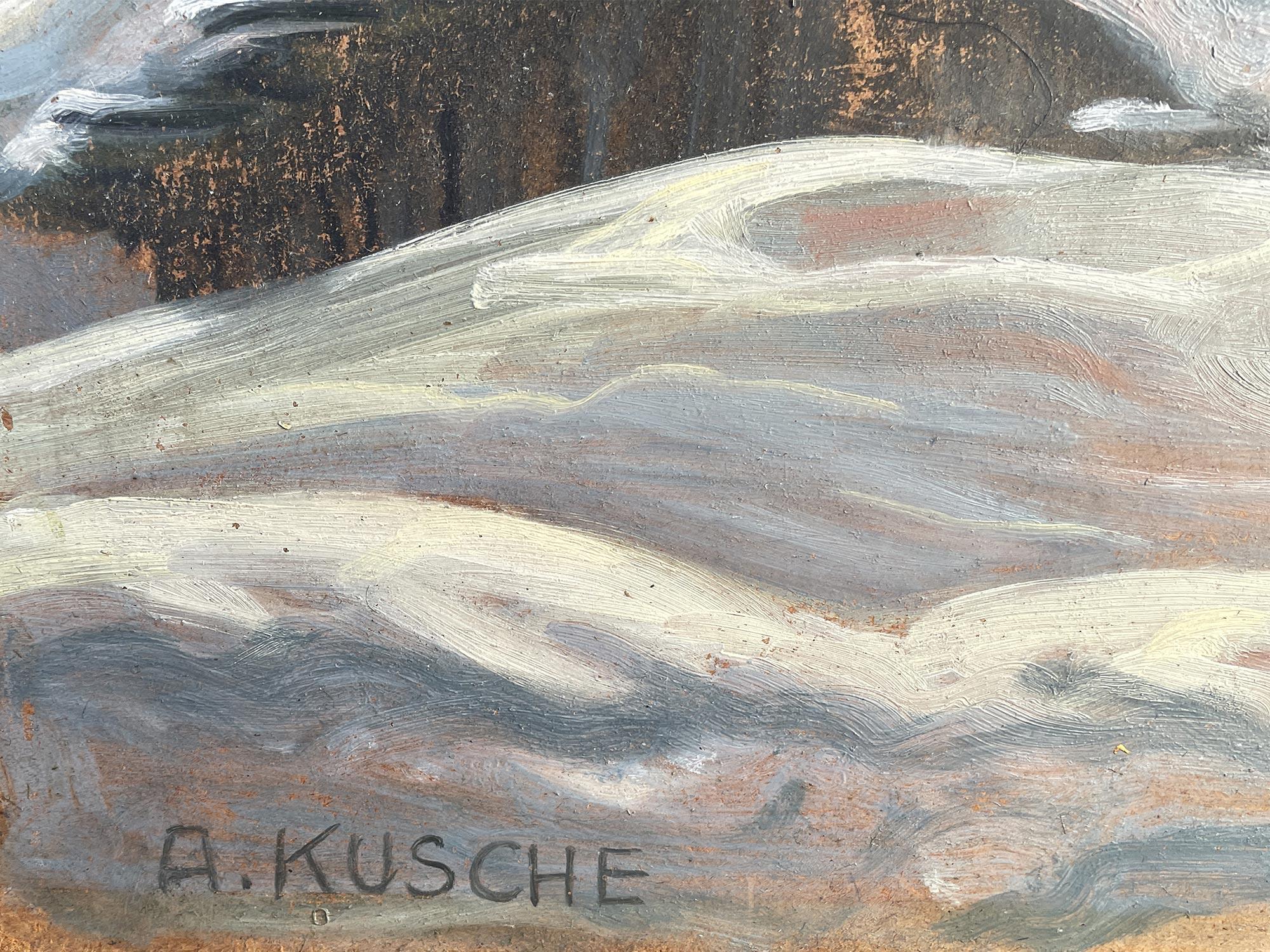 Snowy Landscape – Kusche Alfred

Opera size: 60 x 80 cm
Dimensions with cornice: 78 x 98 cm
Technique: oil on rigid cardboard
Period: year ’20

Suggestive winter paesaggio, one of those favorites of this picture

Kusche Alfred
Graphic, pictore (21
