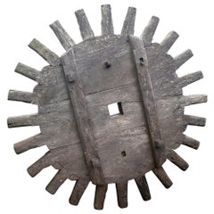 1920 Spanish Used Milling Factory Wooden Wheel