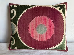 1920 Suzani pillow 17" x 14"