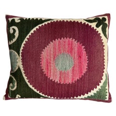 1920 Suzani pillow 17" x 14"