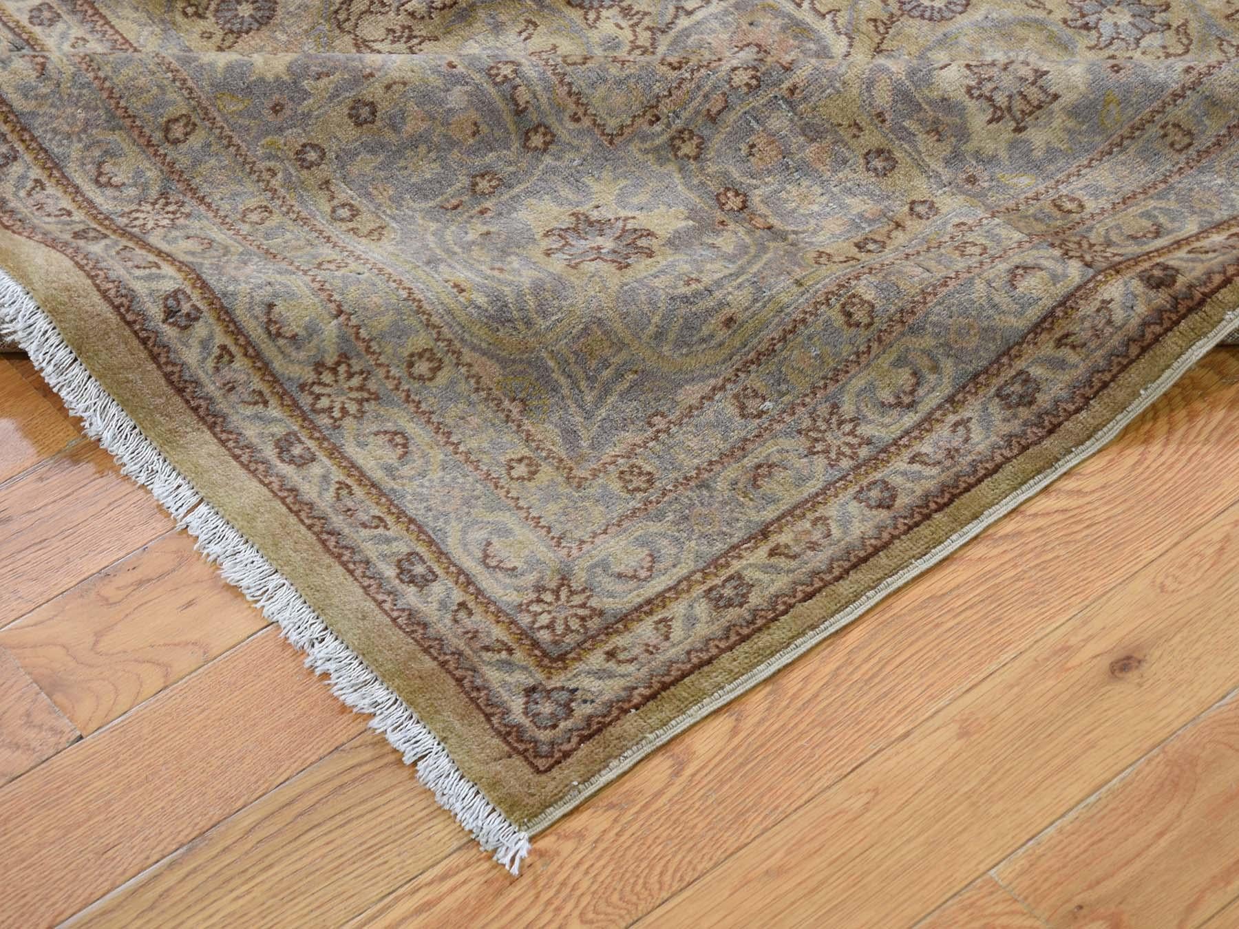 1920 Turkish Sivas Rug Even Wear and Soft, Camel and Beige In Good Condition For Sale In Carlstadt, NJ
