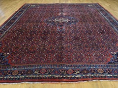 1920 Vintage Persian Bidjar Rug, Full Pile and Clean