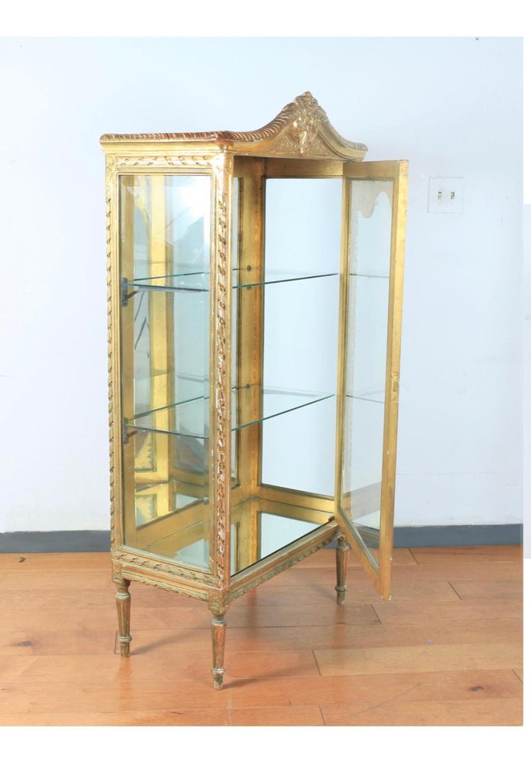 1920’a Gold Leaf Curio at 1stDibs 1920 curio gold