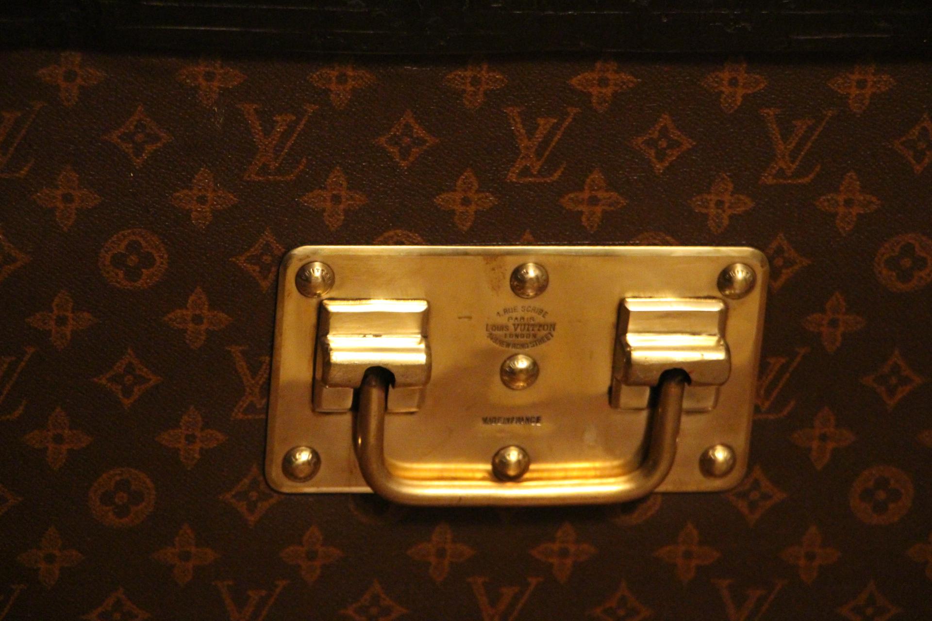 Malle Louis Vuitton des années 1920 en monogramme, Malle à vapeur Louis Vuitton 1