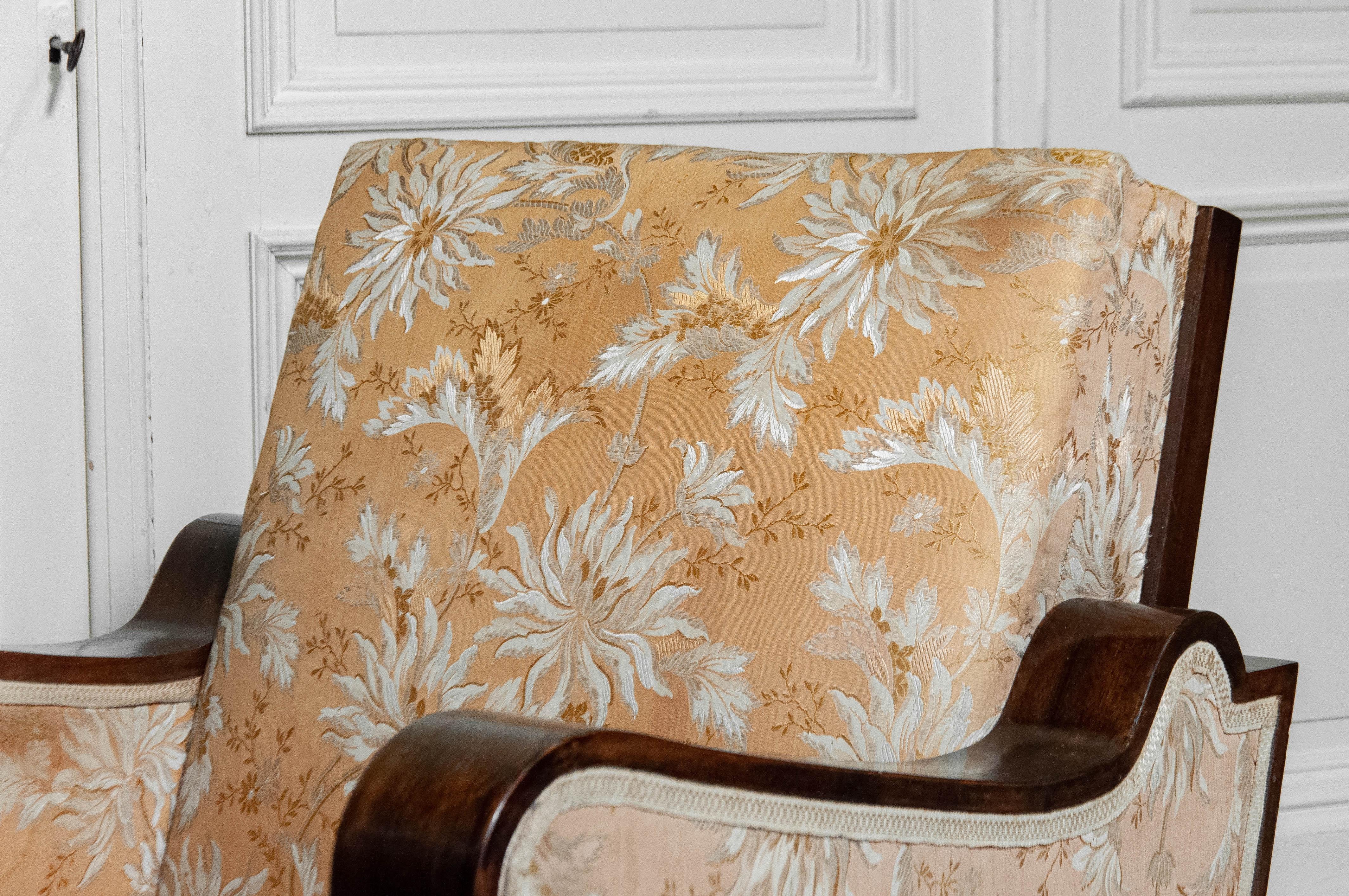 1920s A Pair of  Swedish Art Deco Club Chairs For Sale 9