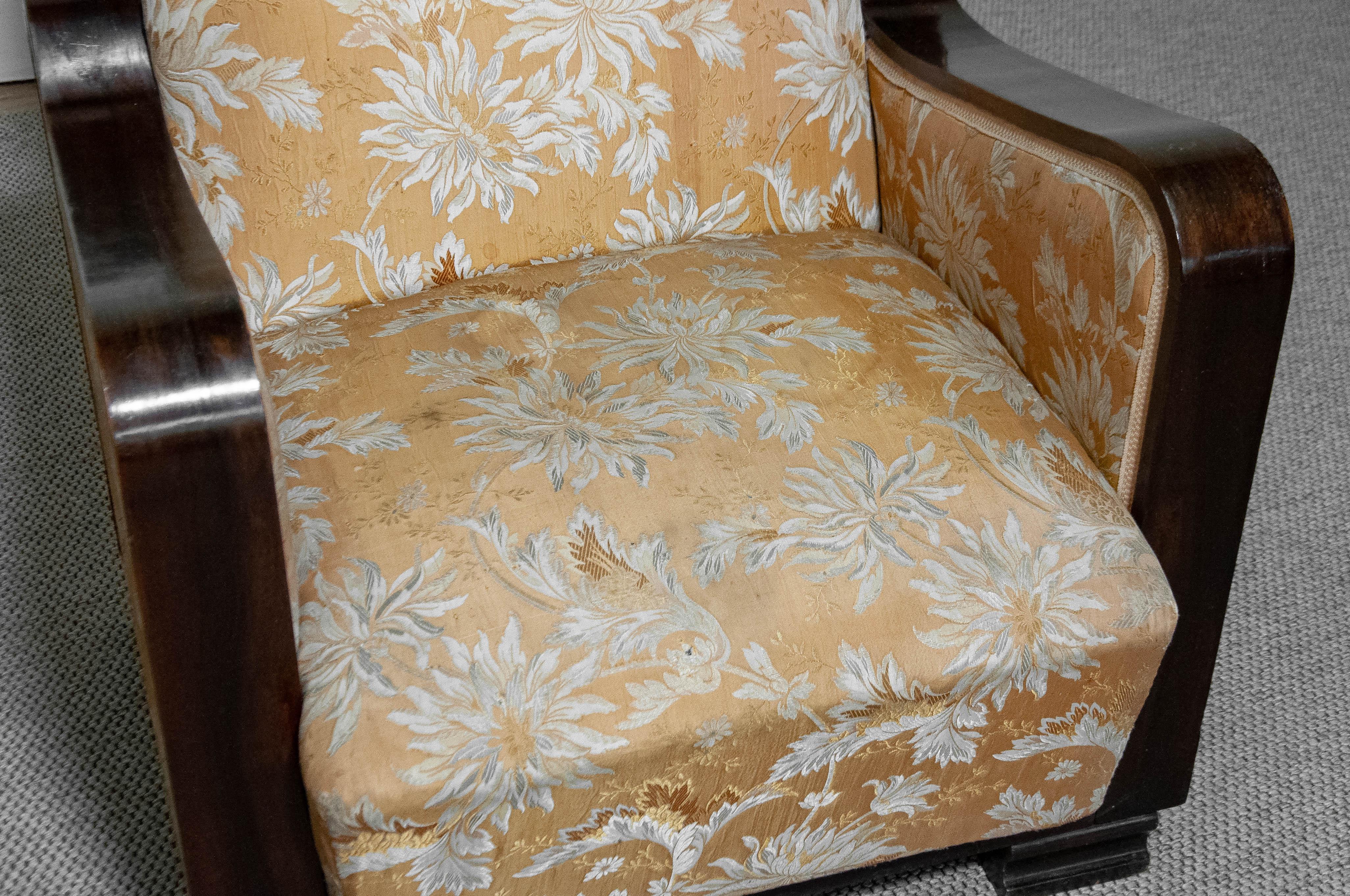 1920s A Pair of  Swedish Art Deco Club Chairs For Sale 10