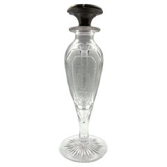Antique 1920s Acid-Etched Cloisonne Perfume Bottle