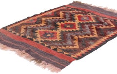 1920's Afghan Flatweave Kilim Rug