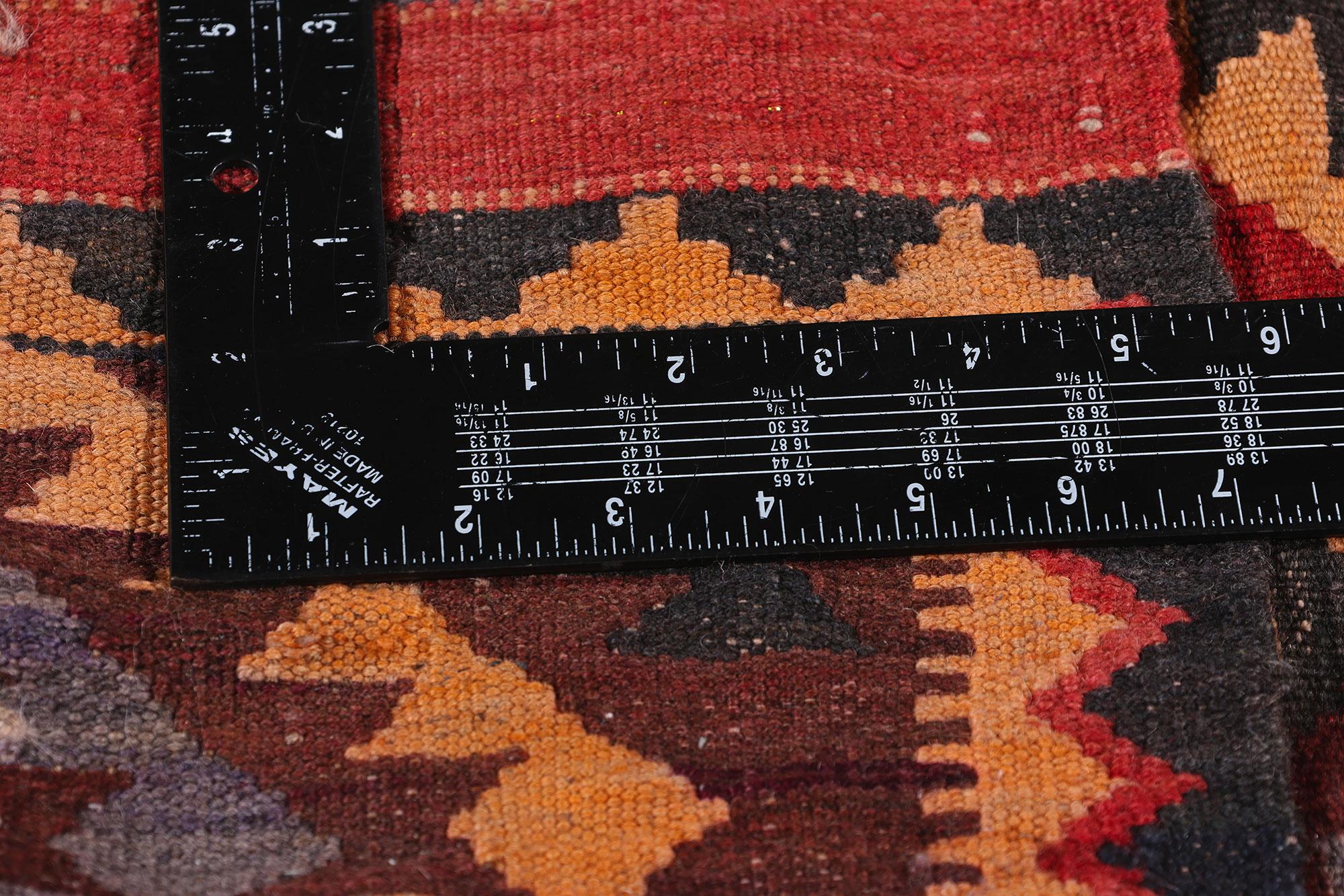 20ième siècle Tapis Kilim afghan tissé à plat des années 1920 en vente