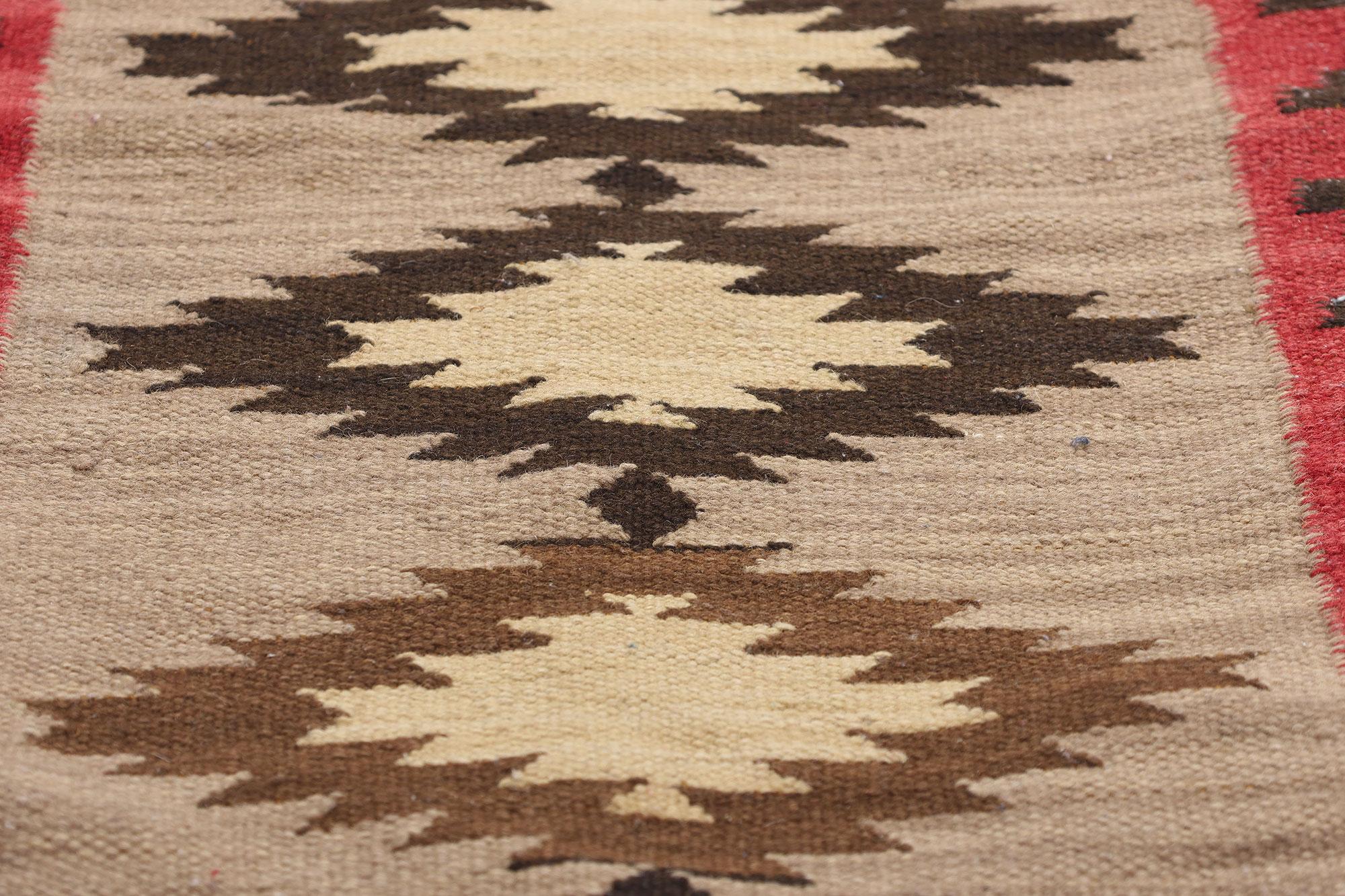 Tissé à la main Textile d'art populaire américain des années 1920, tapis moderne du Sud-Ouest du Sud-Ouest en vente