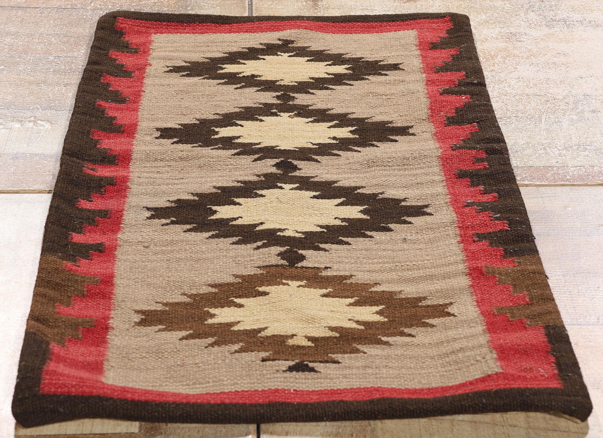 Textile d'art populaire américain des années 1920, tapis moderne du Sud-Ouest du Sud-Ouest en vente 1