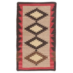 1920's American Folk Art Textile, Southwestern-Style Southwest Modern Carpet