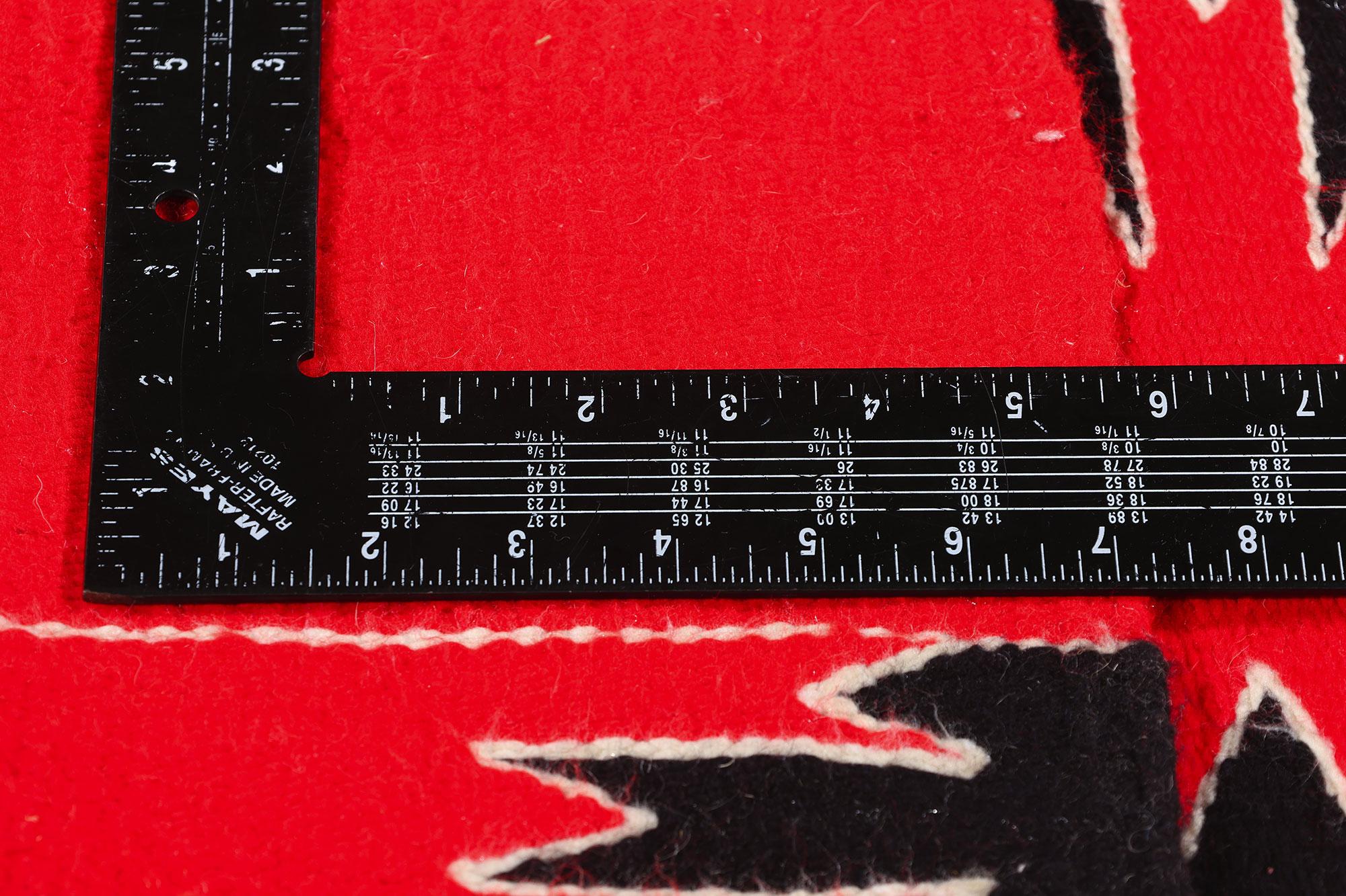 Textile d'art populaire américain des années 1920, tapis de style moderne du Sud-Ouest Bon état - En vente à Dallas, TX