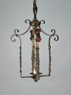 1920's American Tudor Revival Open Lantern