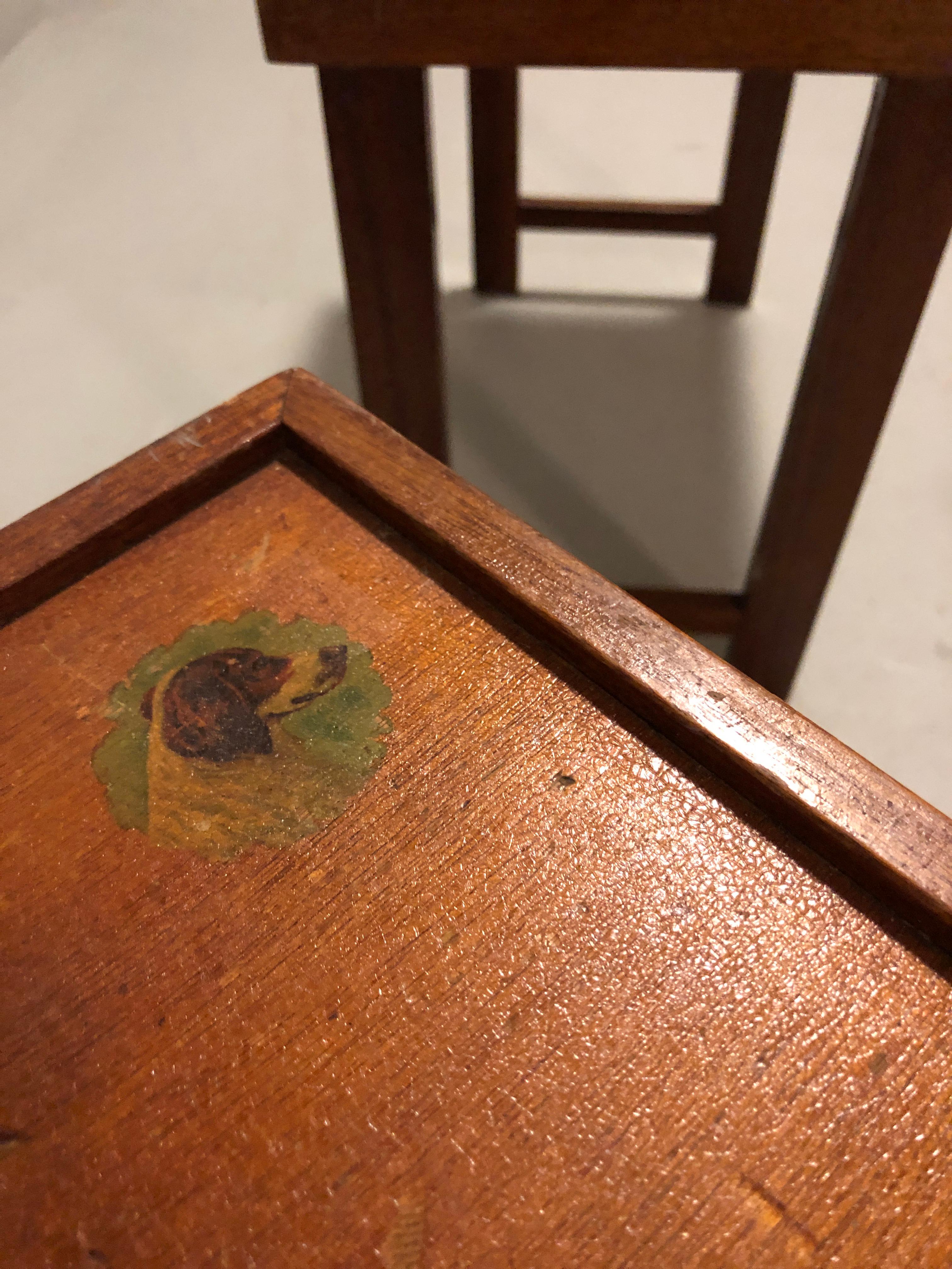 1920s Amsterdam School childrens (wood) armchair & desk - Berlage - De Stijl 8