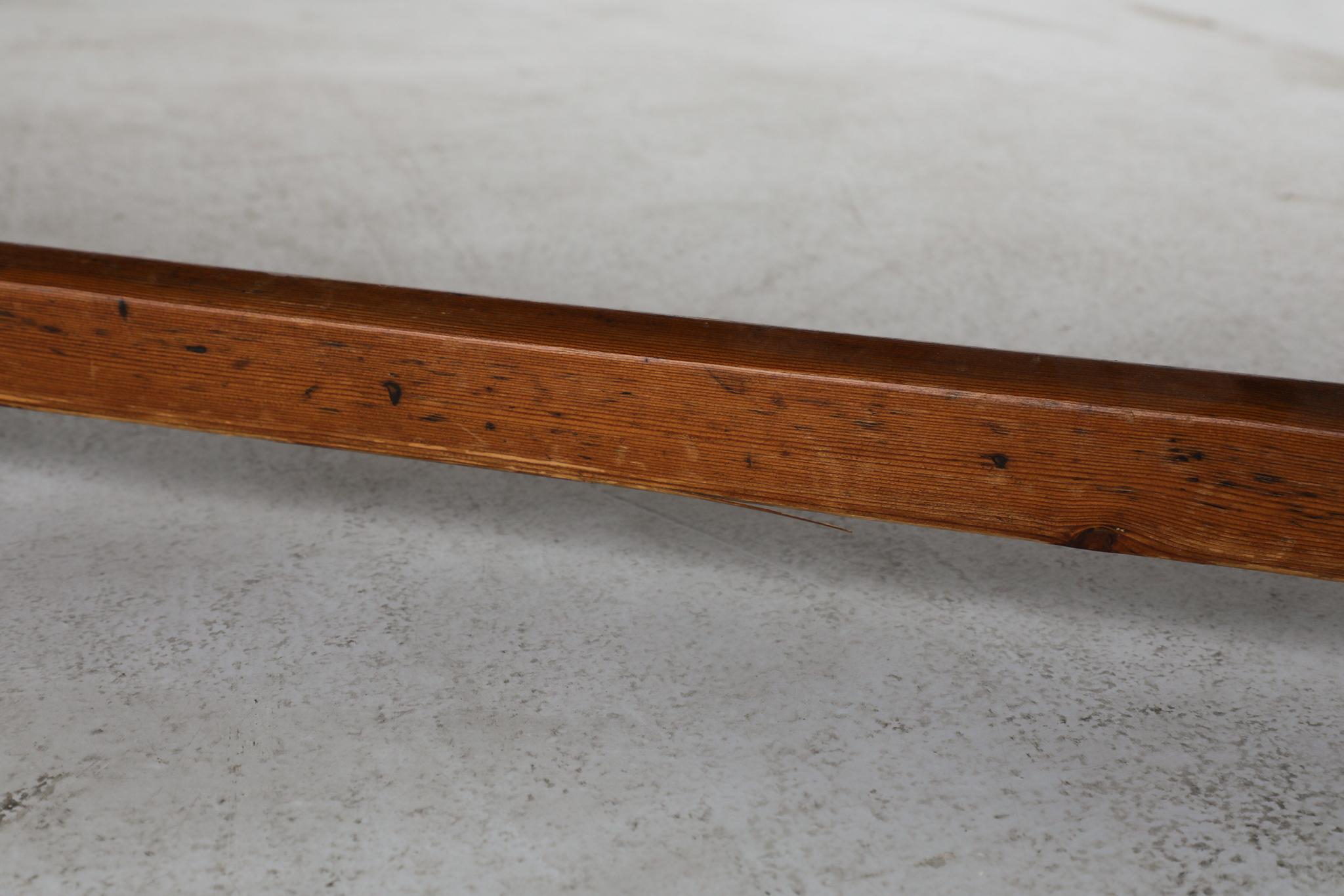 Banc en bois décoré de l'école d'Amsterdam des années 1920 en vente 10