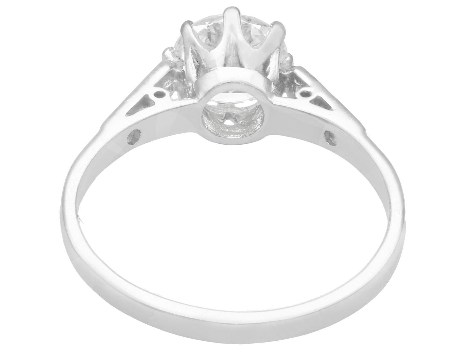 1.12 carat diamond ring