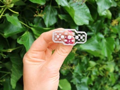 1920s Antique 3.78 Carat Diamond and Platinum Brooch