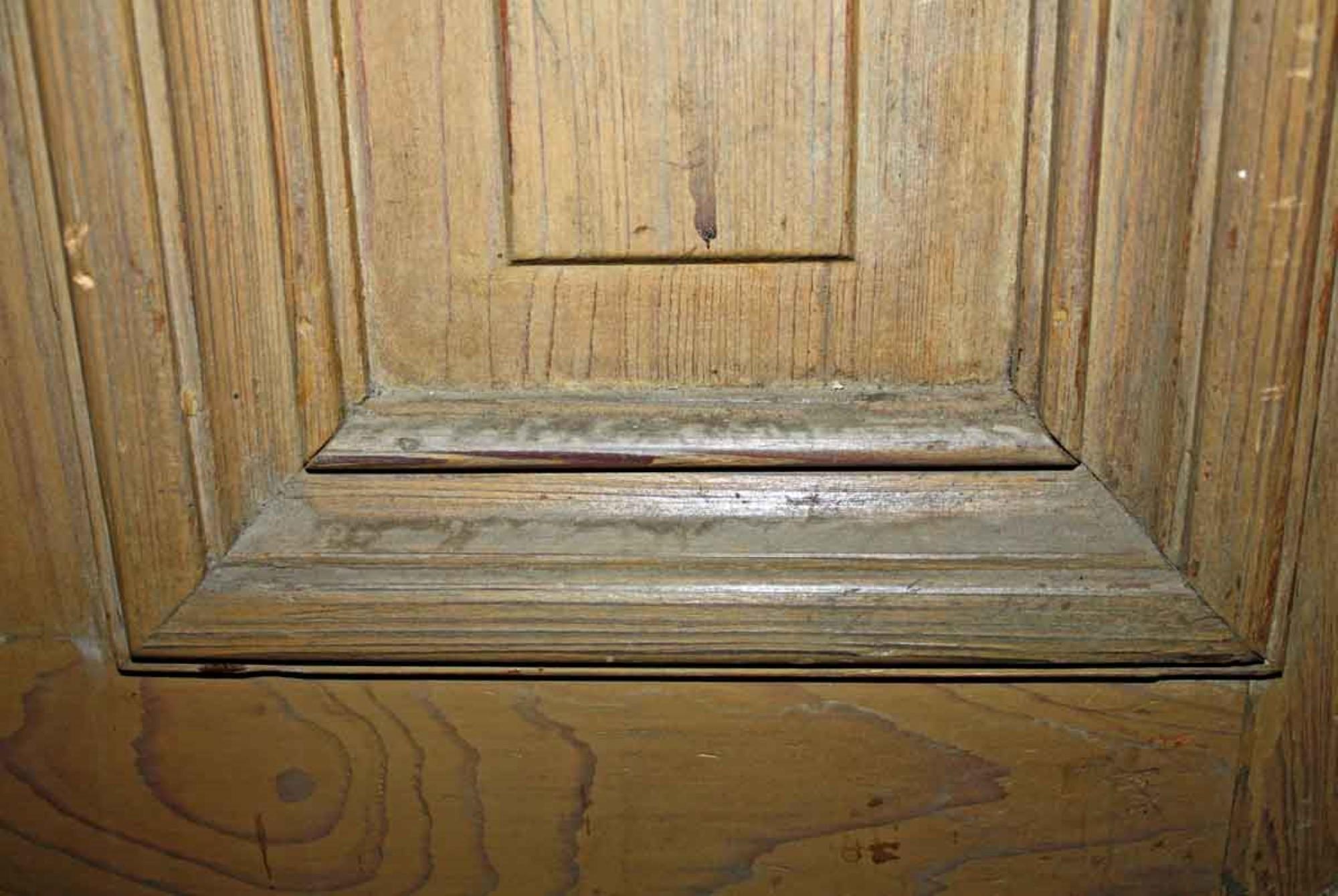 1920s Antike 6-Panel Holz Durchgangstür (amerikanisch)