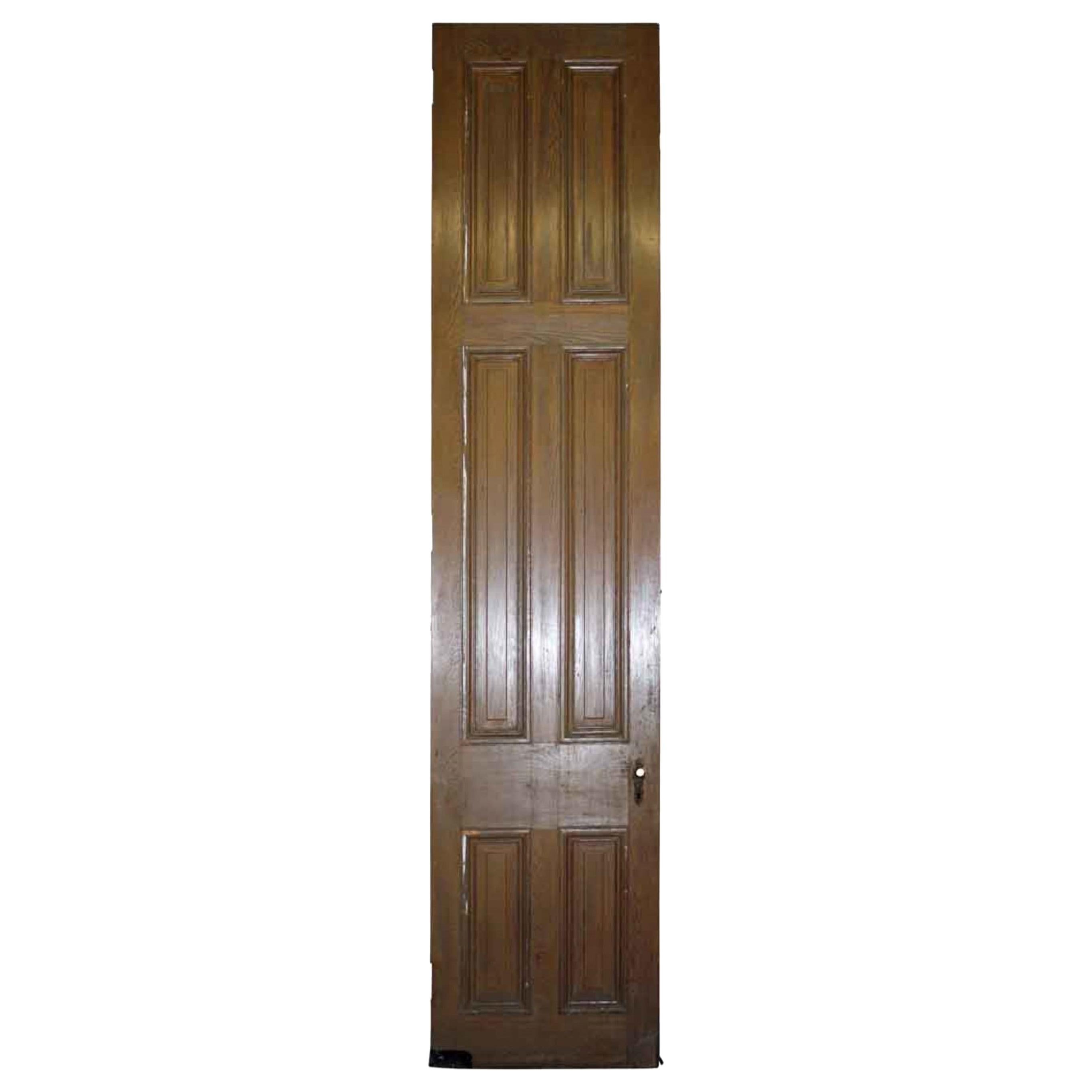 1800s Antique Brownstone 6 Panel Wood Door For Sale at 1stDibs 1800s