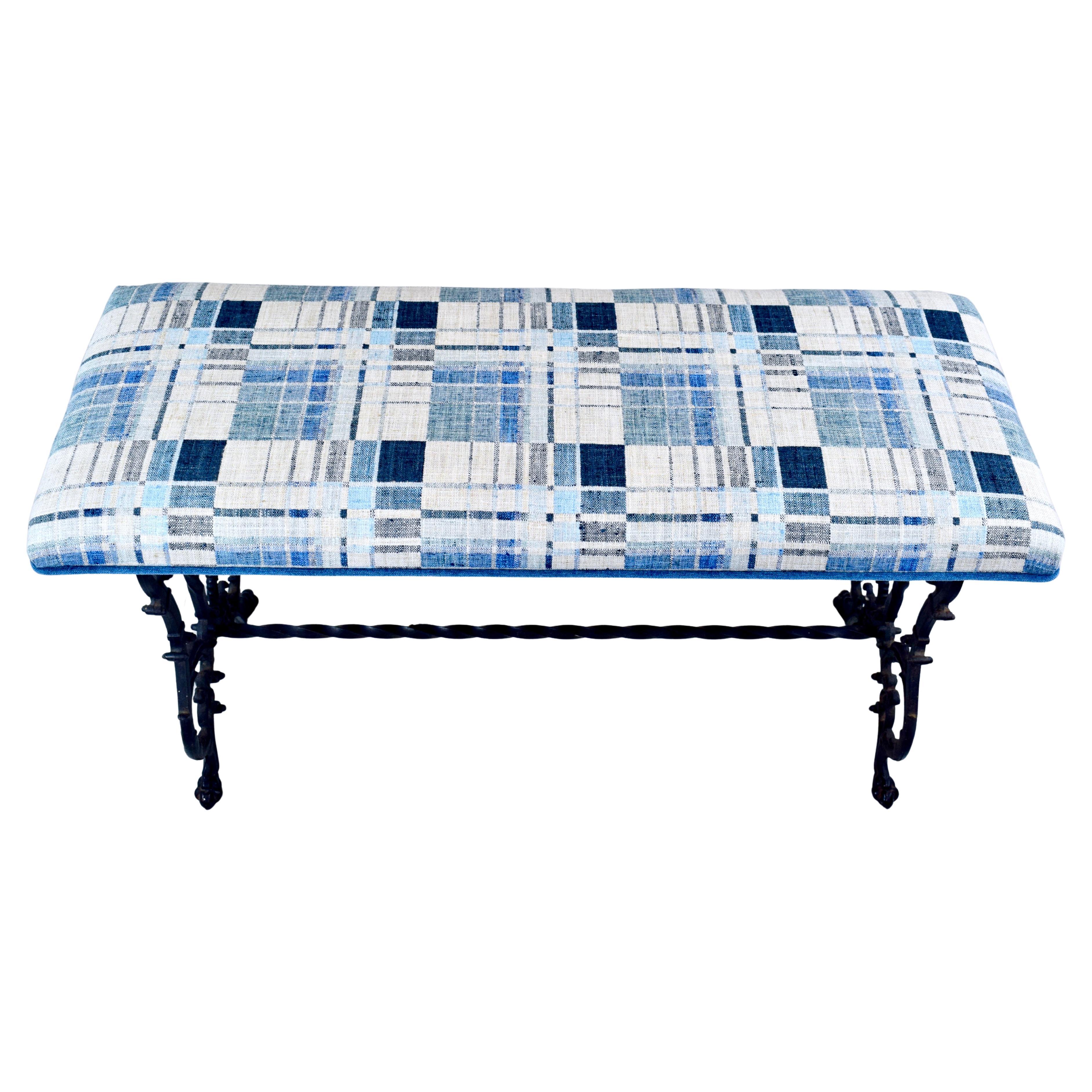 1920
s Antique Cast Iron Window Bench en venta