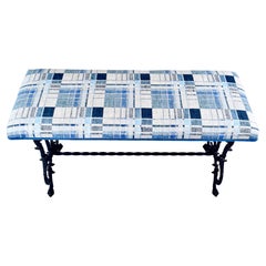 1920's Antique Cast Iron Window Bench