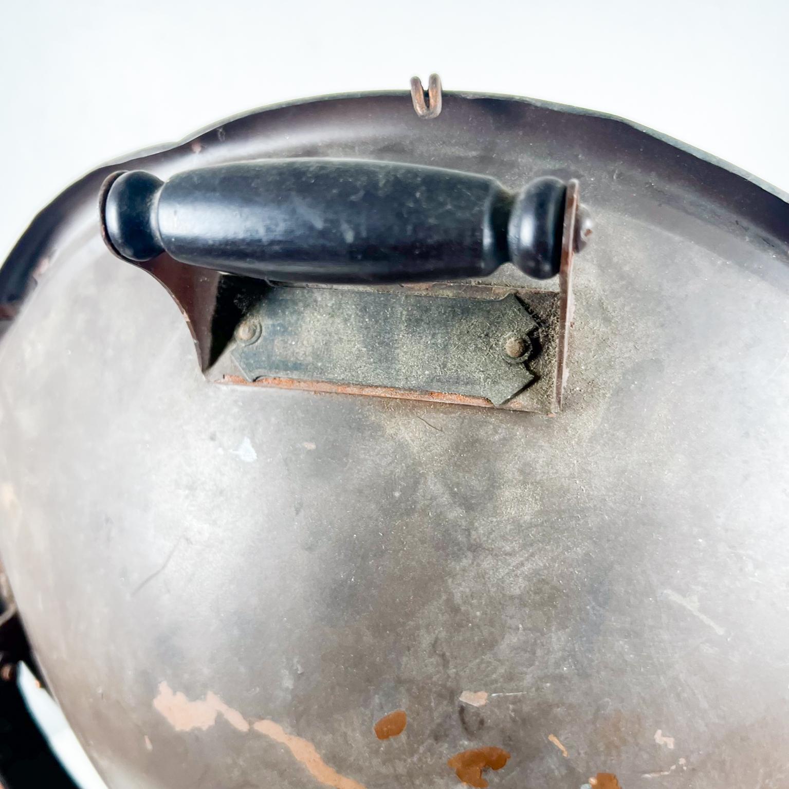 1920s Antique Copper Universal Electric Heater Art Deco Landers Frary Clark 3
