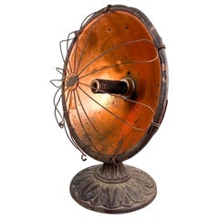 1920s Antique Copper Universal Electric Heater Art Deco Landers Frary Clark