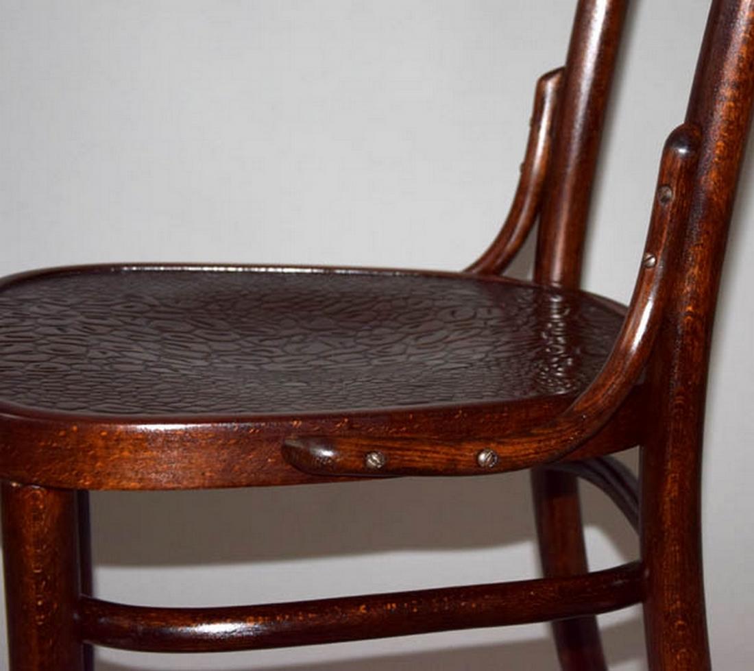 1920s Antique Dining Chairs by Jozef Mintzis, Poland In Good Condition For Sale In Praha, CZ