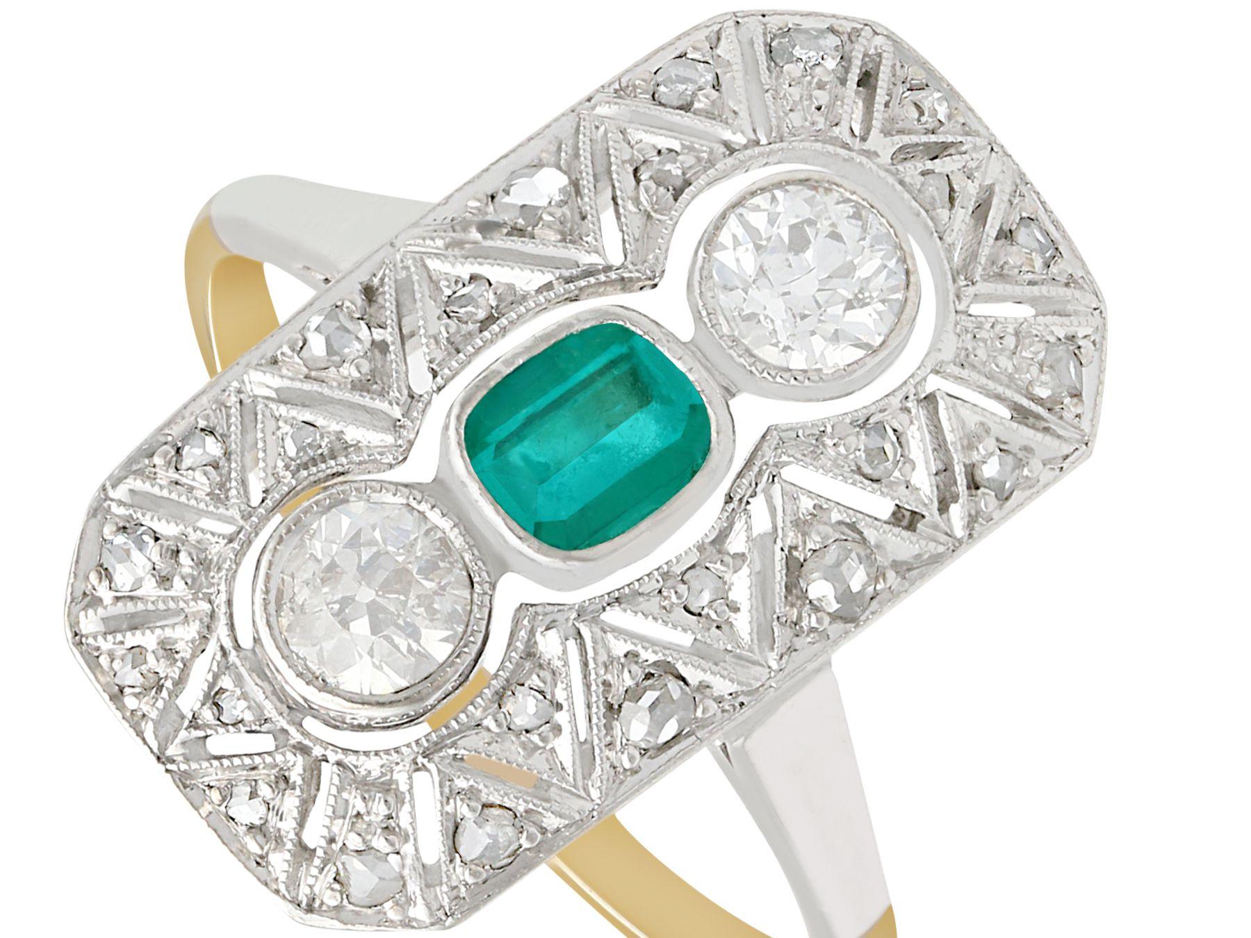 antique emerald rings for women