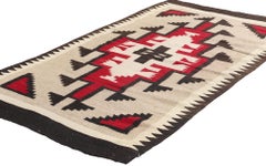 1920's Antique Ganado Southwestern Modern Textile