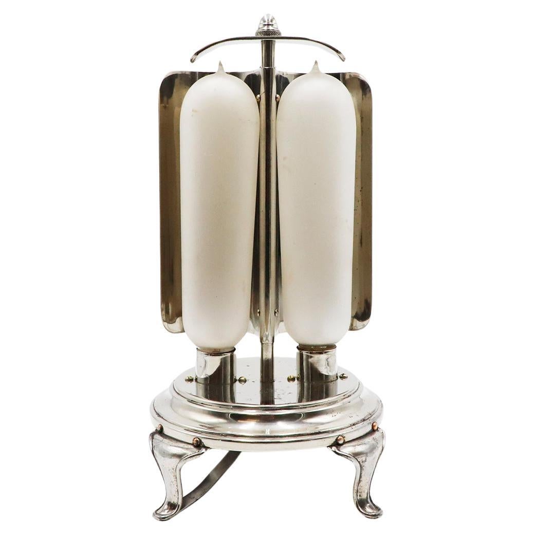 1920s Antique GE A-23 General Electric Bulb Space Heater. Works For Sale