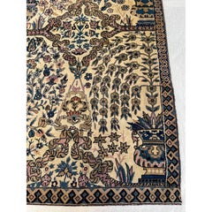 1920s Antique Indian Agra Rug