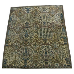 1920s Used Indian Agra Rug